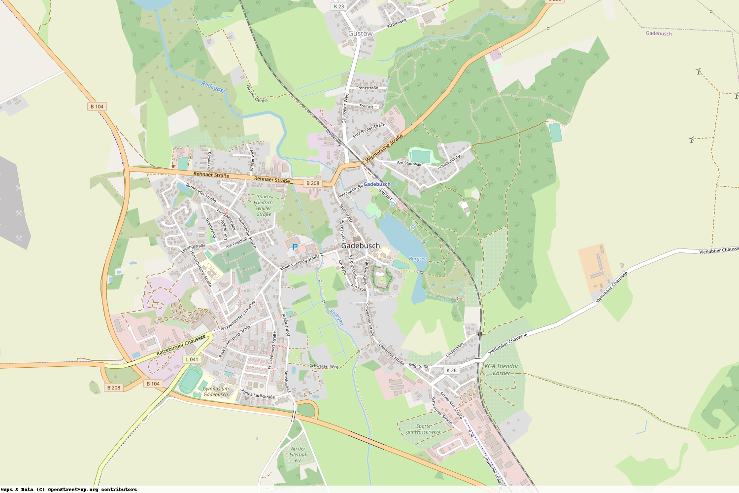 Ist gerade Stromausfall in Mecklenburg-Vorpommern - Nordwestmecklenburg - Gadebusch?
