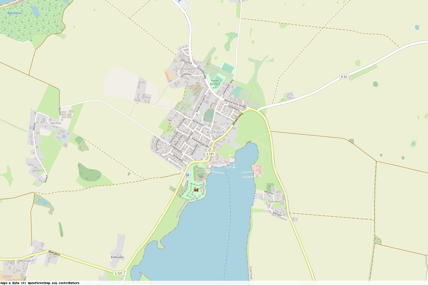 Ist gerade Stromausfall in Mecklenburg-Vorpommern - Nordwestmecklenburg - Insel Poel?