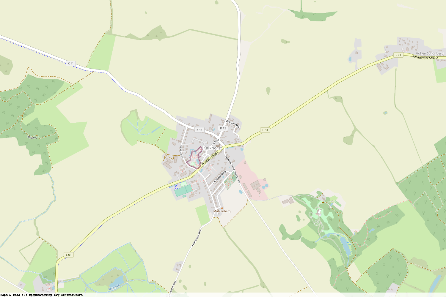 Ist gerade Stromausfall in Mecklenburg-Vorpommern - Nordwestmecklenburg - Kalkhorst?