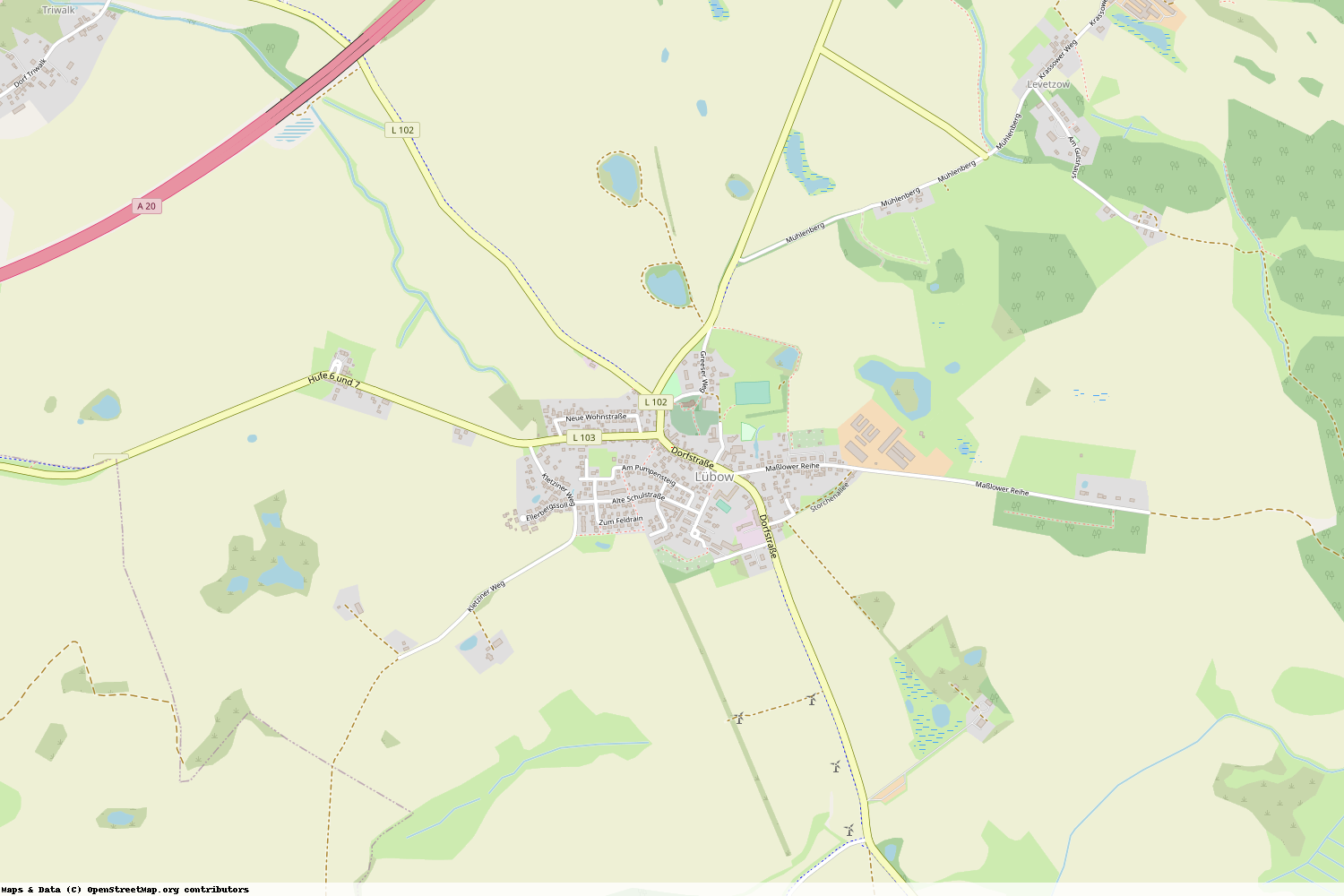 Ist gerade Stromausfall in Mecklenburg-Vorpommern - Nordwestmecklenburg - Lübow?