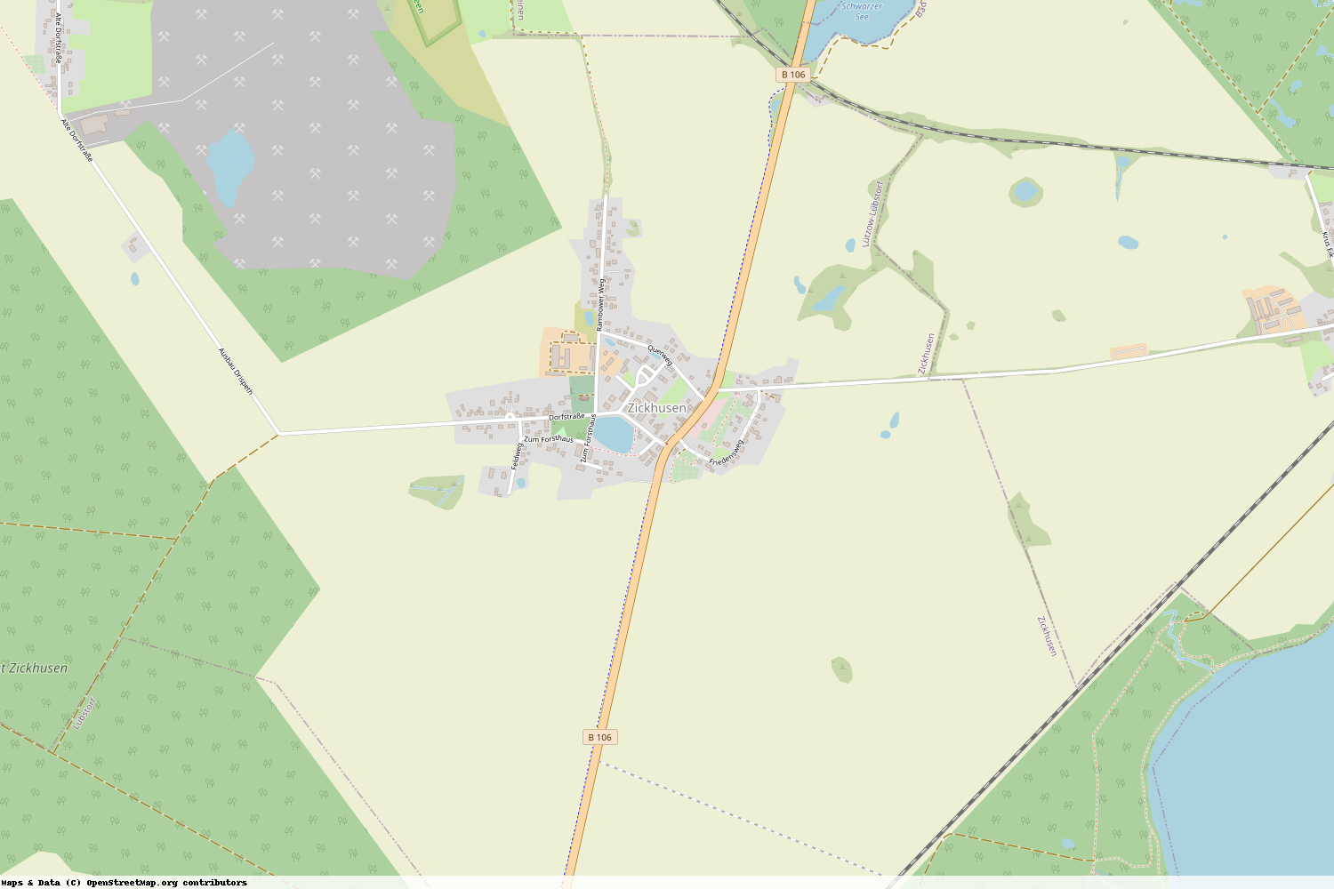 Ist gerade Stromausfall in Mecklenburg-Vorpommern - Nordwestmecklenburg - Zickhusen?