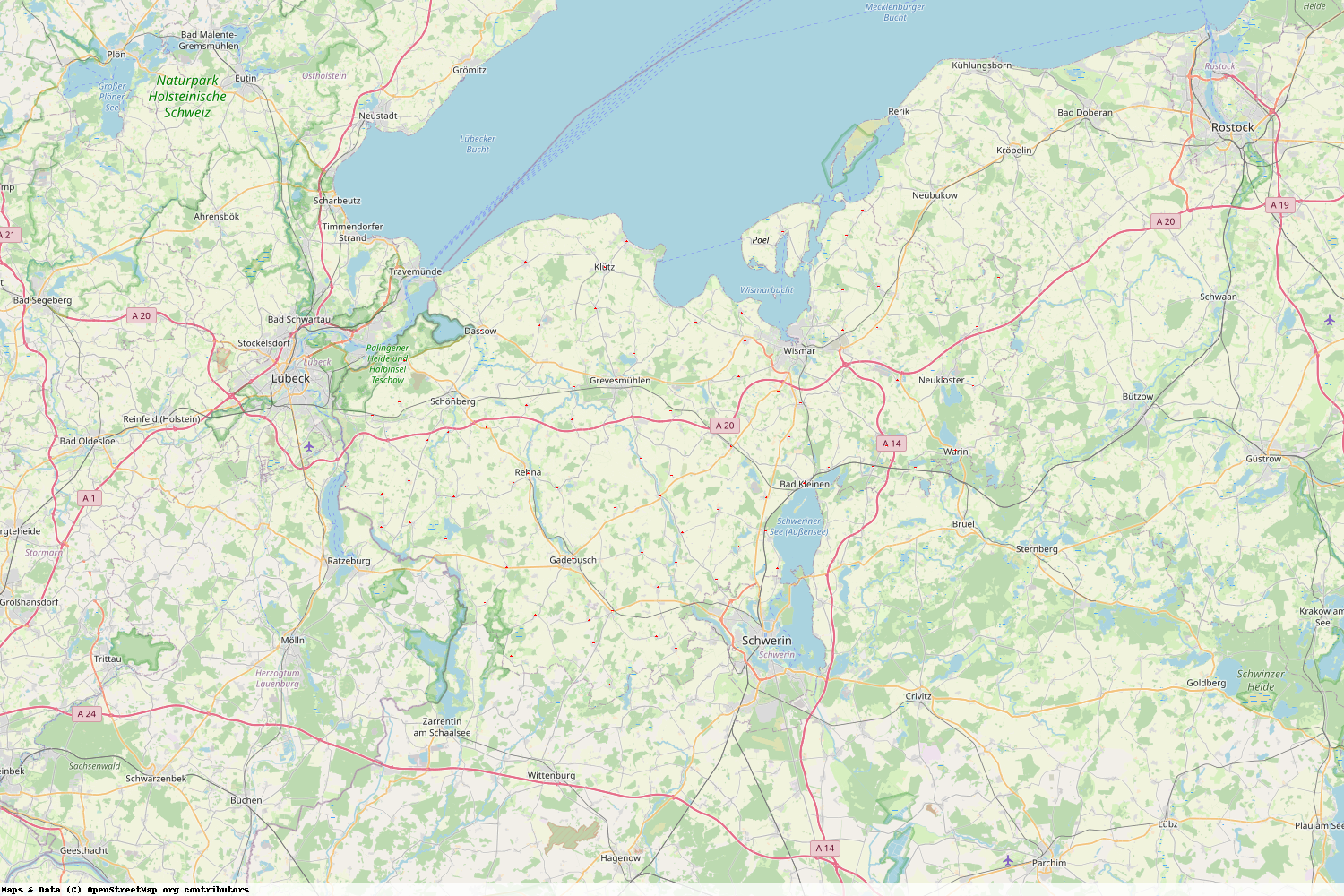 Ist gerade Stromausfall in Mecklenburg-Vorpommern - Nordwestmecklenburg?