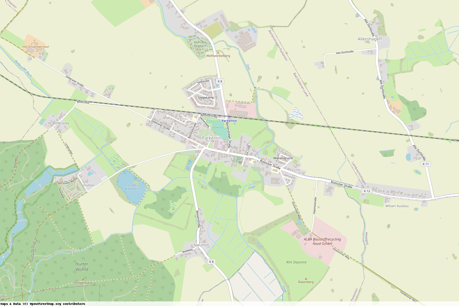 Ist gerade Stromausfall in Mecklenburg-Vorpommern - Rostock - Bartenshagen-Parkentin?