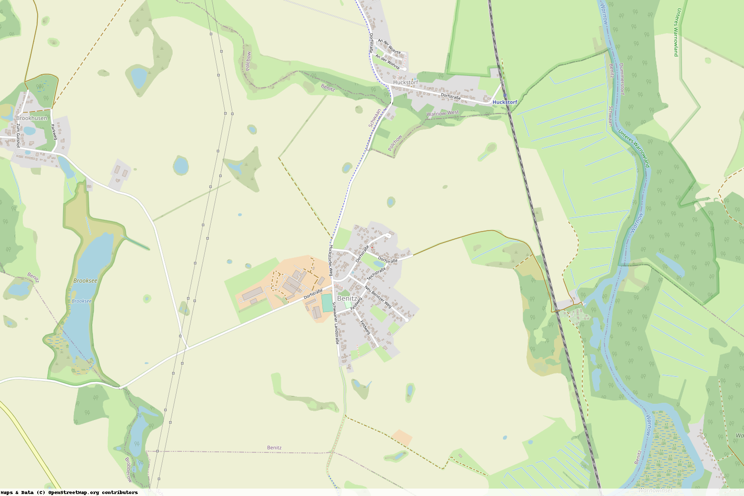 Ist gerade Stromausfall in Mecklenburg-Vorpommern - Rostock - Benitz?