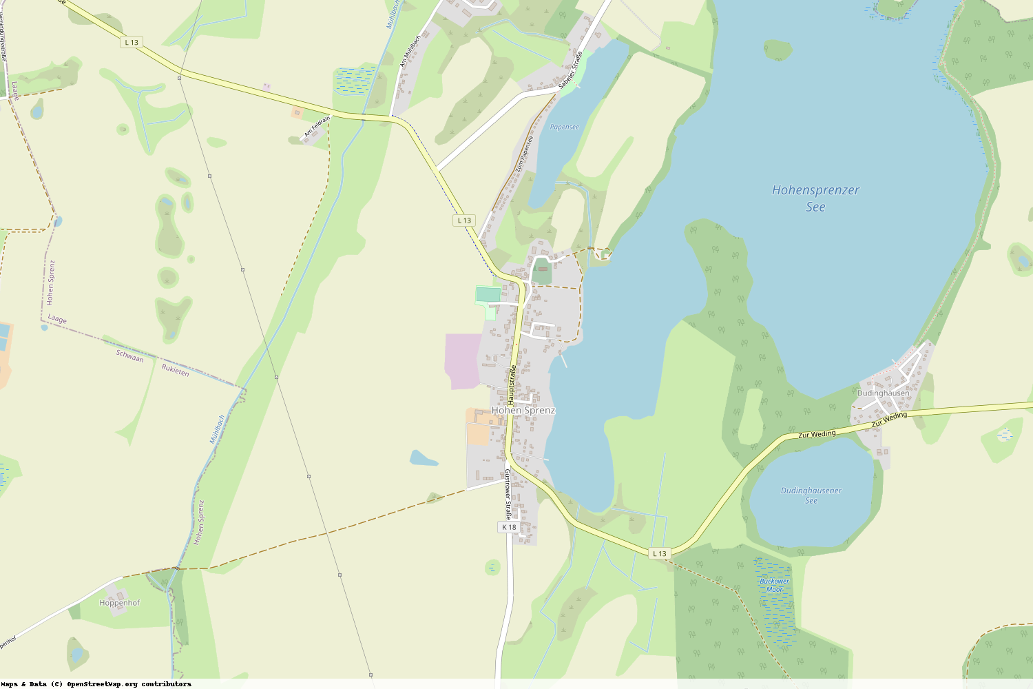 Ist gerade Stromausfall in Mecklenburg-Vorpommern - Rostock - Hohen Sprenz?
