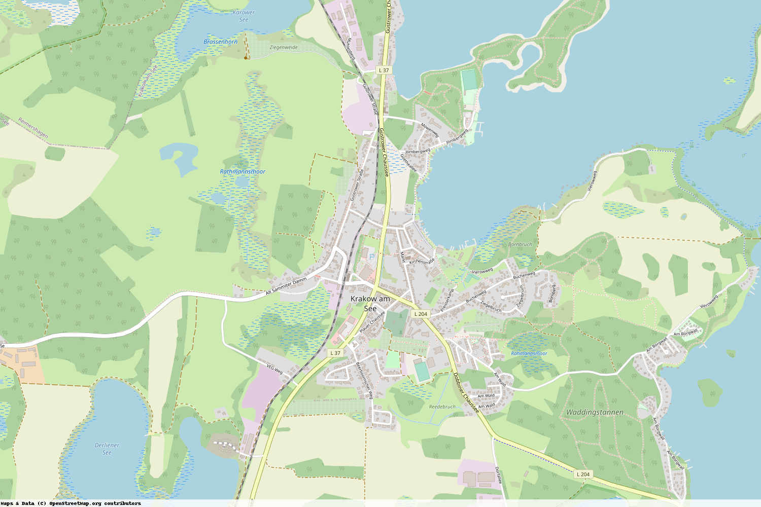 Ist gerade Stromausfall in Mecklenburg-Vorpommern - Rostock - Krakow am See?