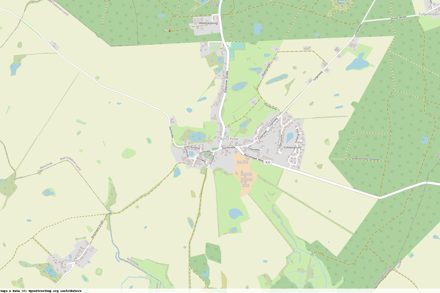 Ist gerade Stromausfall in Mecklenburg-Vorpommern - Rostock - Retschow?