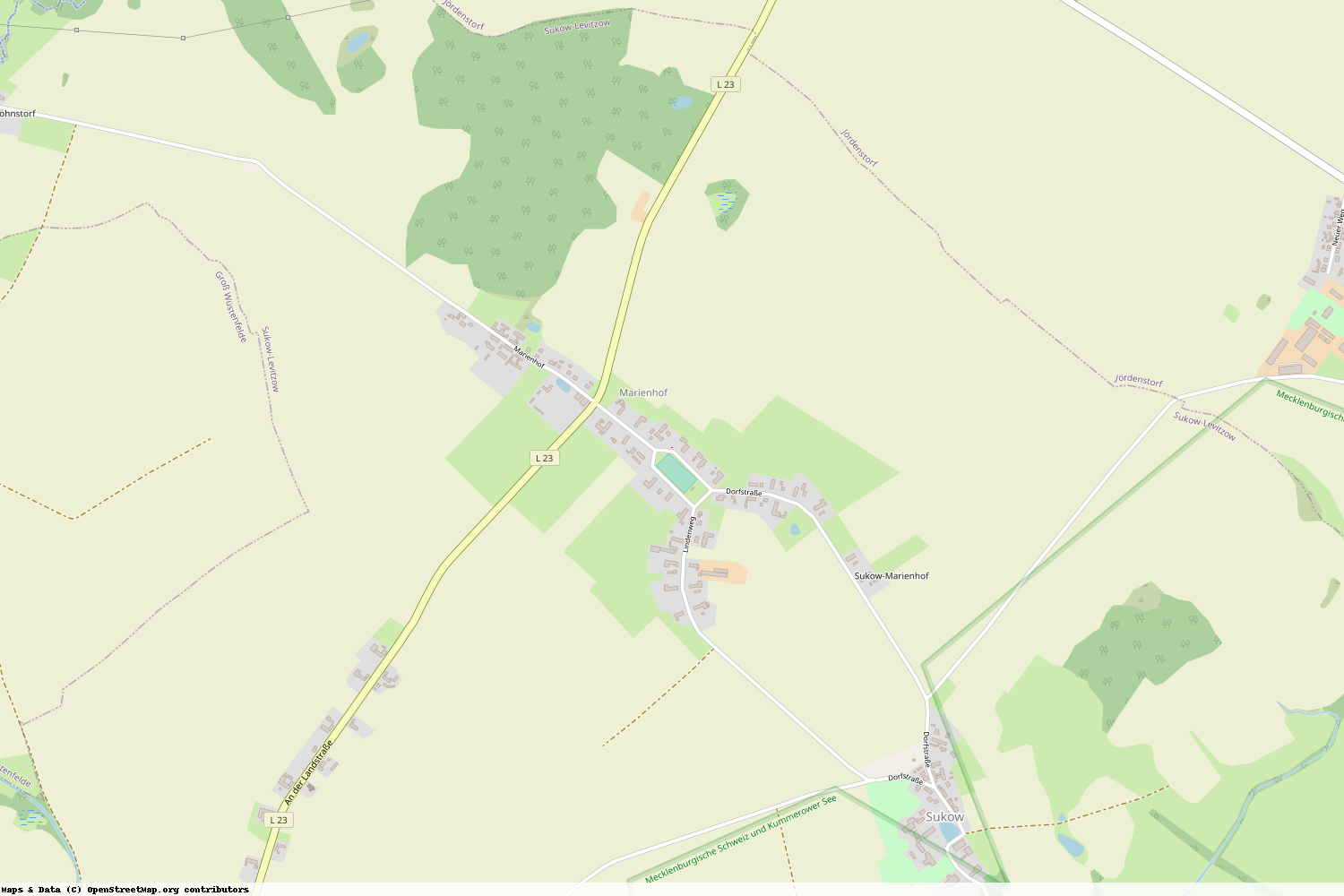 Ist gerade Stromausfall in Mecklenburg-Vorpommern - Rostock - Sukow-Levitzow?