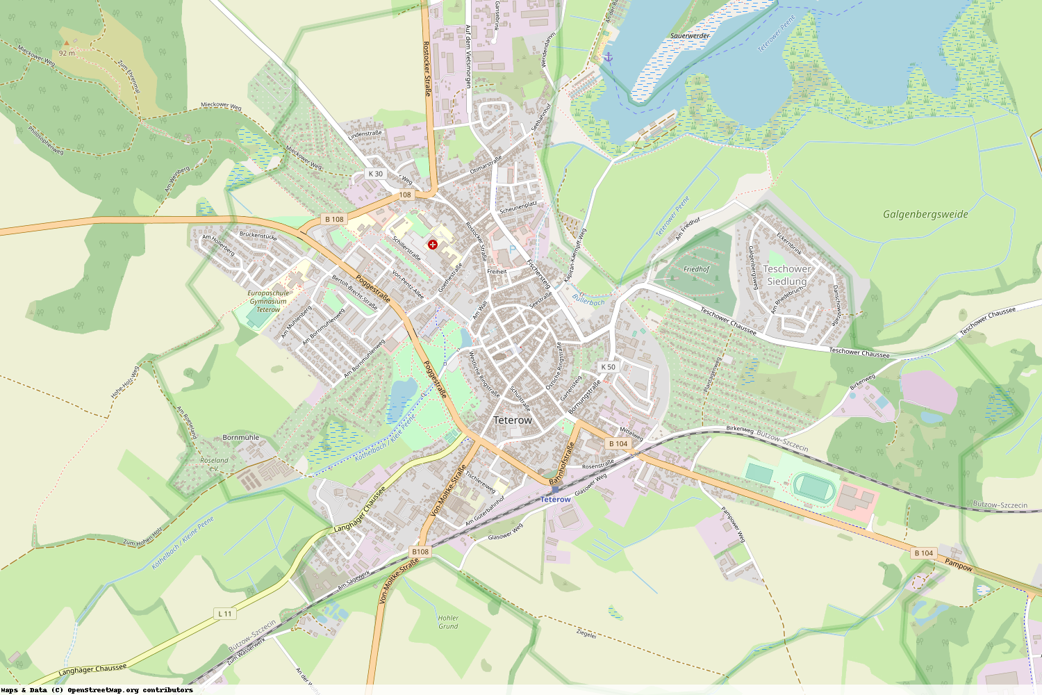 Ist gerade Stromausfall in Mecklenburg-Vorpommern - Rostock - Teterow?