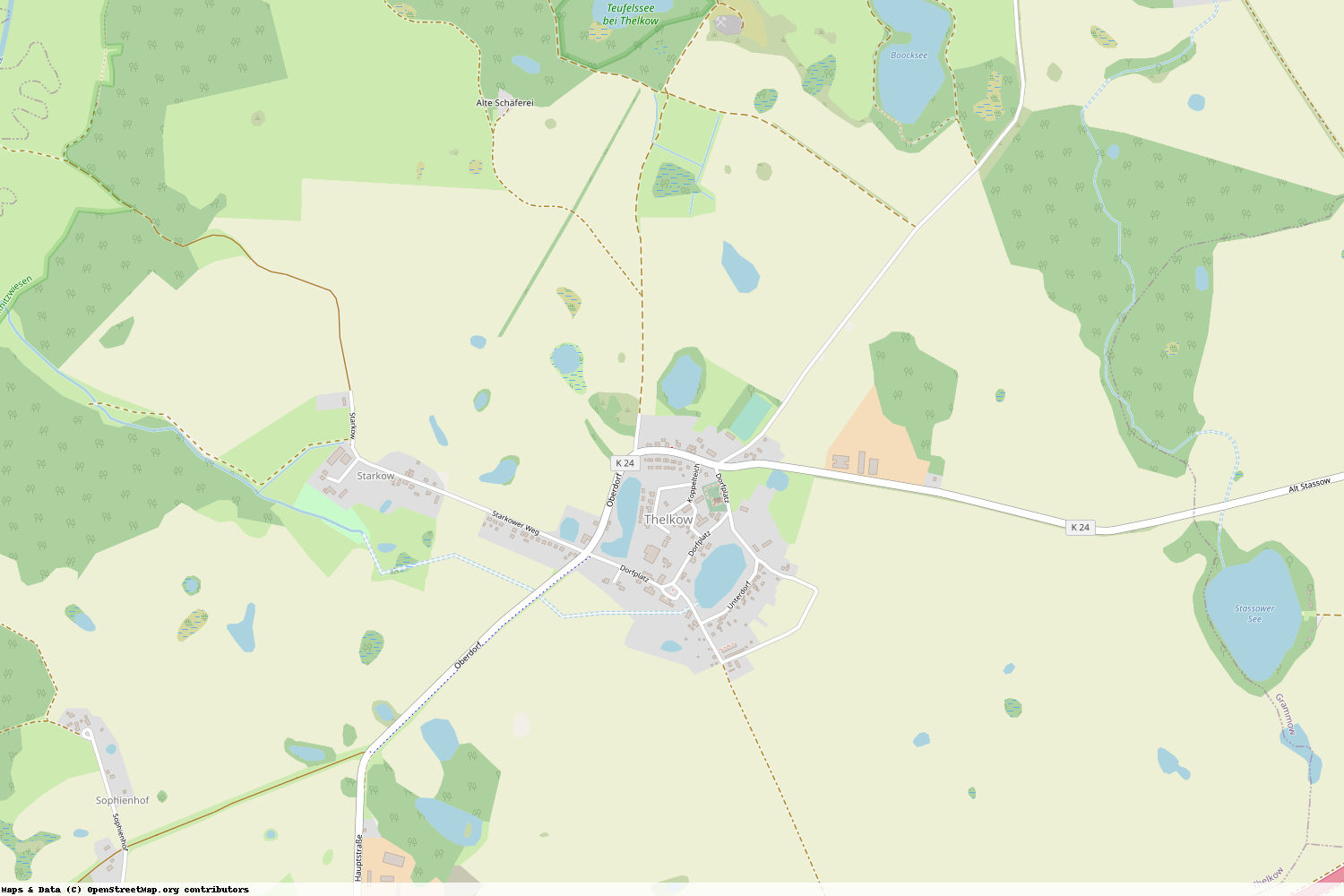 Ist gerade Stromausfall in Mecklenburg-Vorpommern - Rostock - Thelkow?