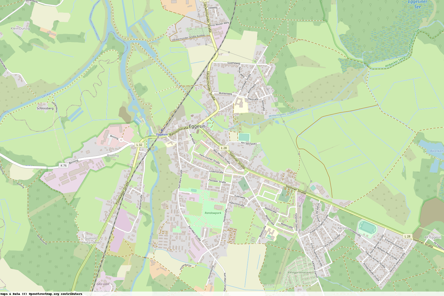 Ist gerade Stromausfall in Mecklenburg-Vorpommern - Vorpommern-Greifswald - Eggesin?