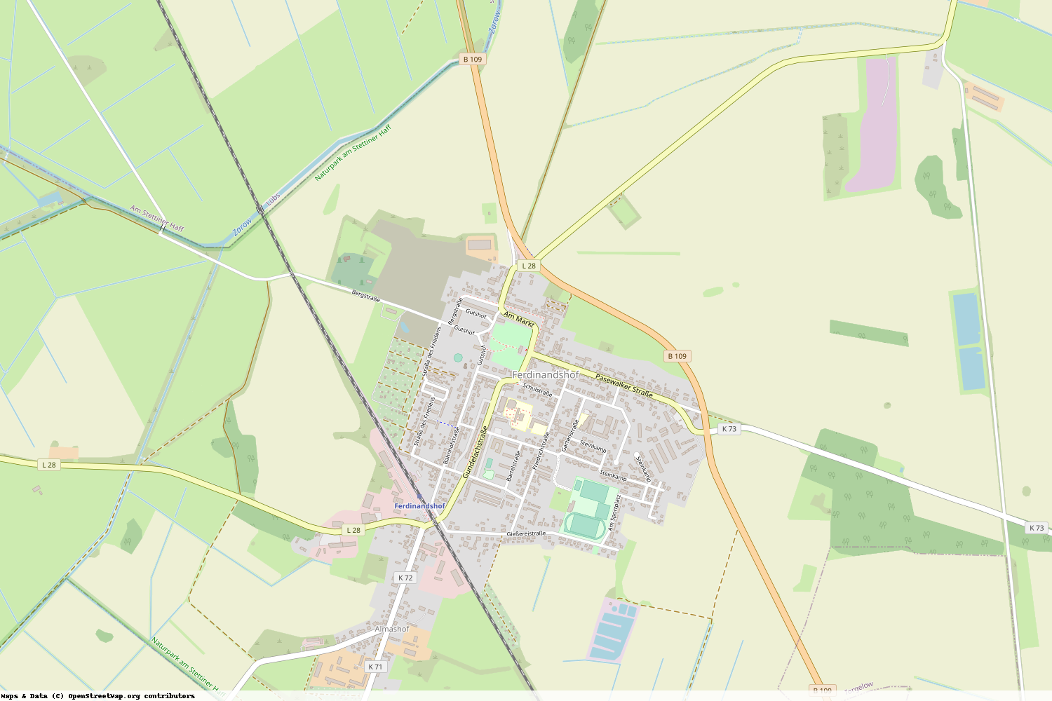 Ist gerade Stromausfall in Mecklenburg-Vorpommern - Vorpommern-Greifswald - Ferdinandshof?