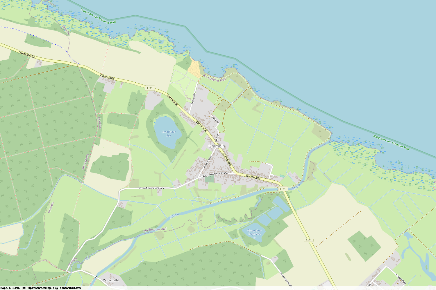 Ist gerade Stromausfall in Mecklenburg-Vorpommern - Vorpommern-Greifswald - Grambin?