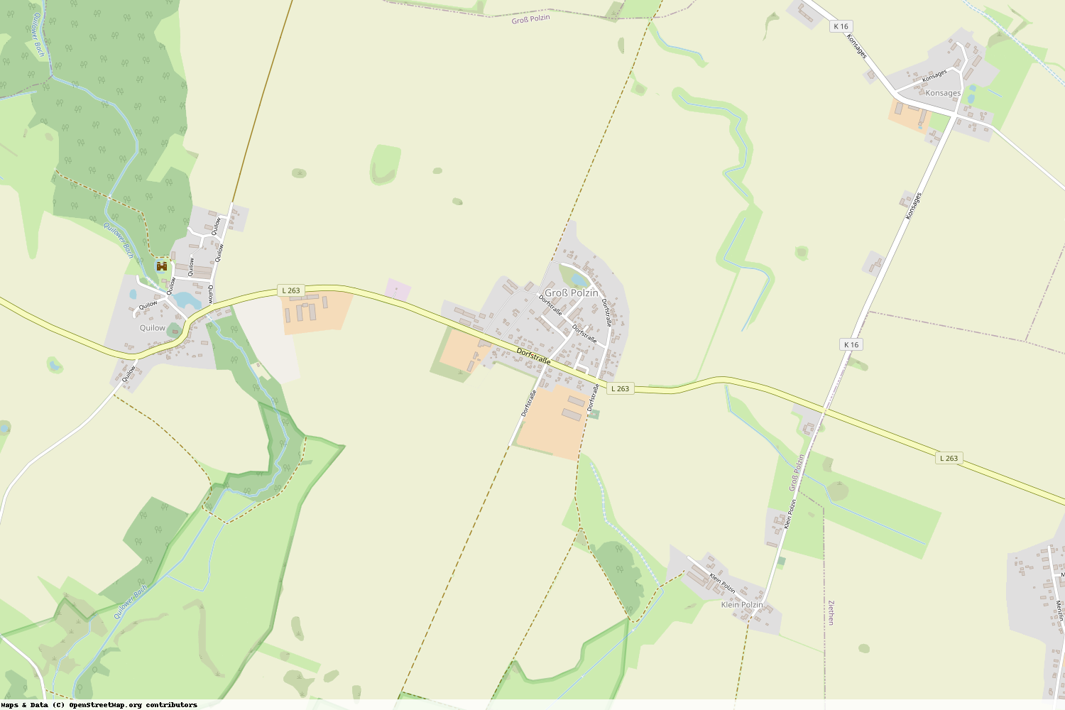 Ist gerade Stromausfall in Mecklenburg-Vorpommern - Vorpommern-Greifswald - Groß Polzin?