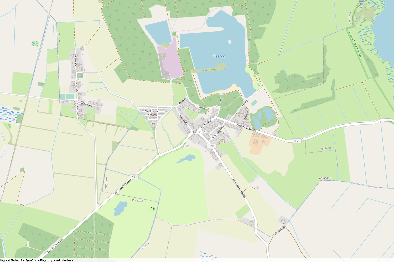 Ist gerade Stromausfall in Mecklenburg-Vorpommern - Vorpommern-Greifswald - Krugsdorf?