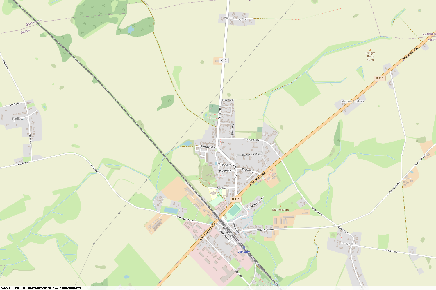 Ist gerade Stromausfall in Mecklenburg-Vorpommern - Vorpommern-Greifswald - Züssow?
