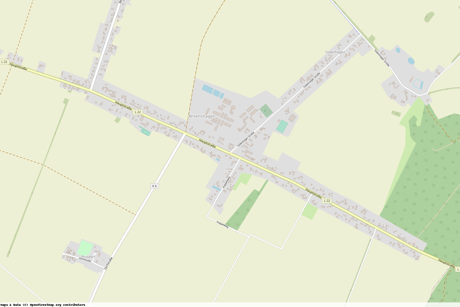 Ist gerade Stromausfall in Mecklenburg-Vorpommern - Vorpommern-Rügen - Ahrenshagen-Daskow?