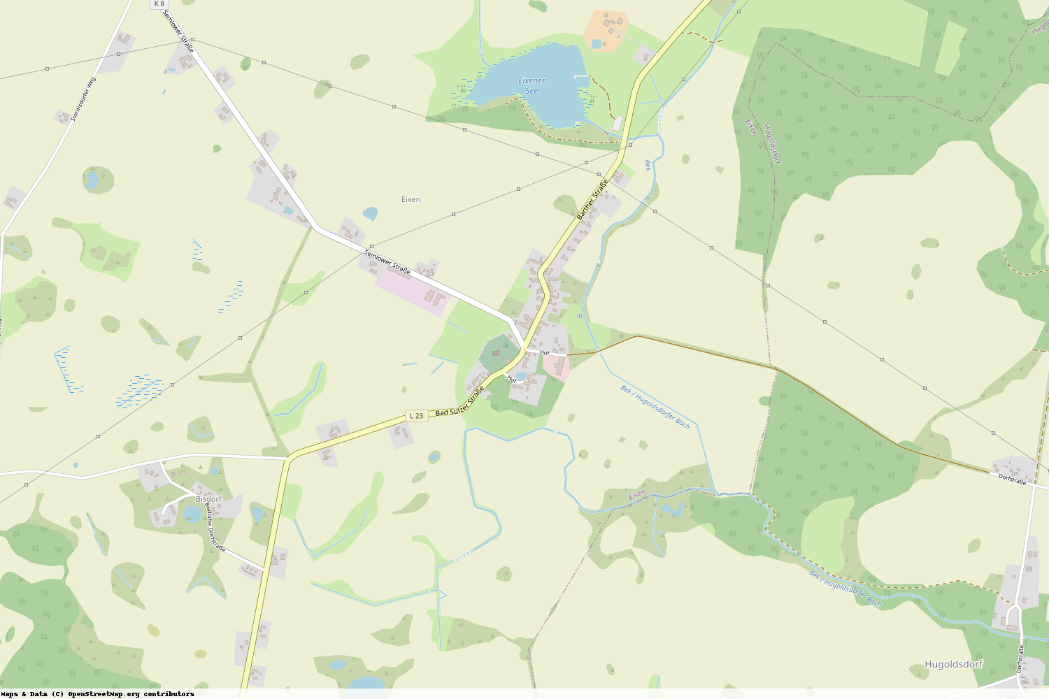 Ist gerade Stromausfall in Mecklenburg-Vorpommern - Vorpommern-Rügen - Eixen?