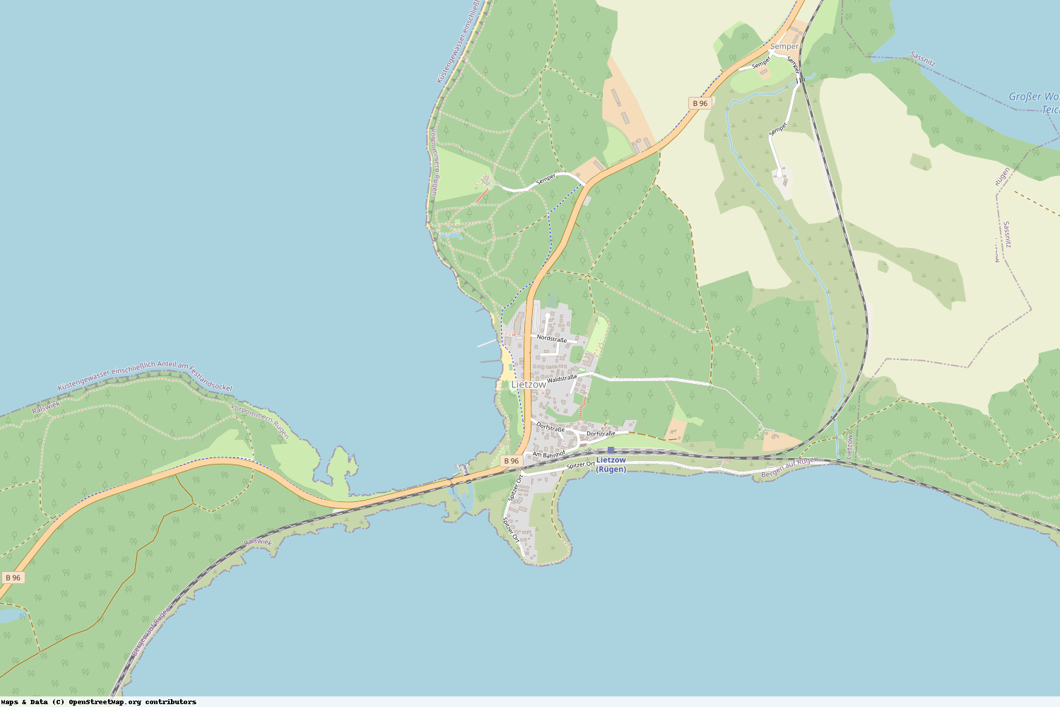 Ist gerade Stromausfall in Mecklenburg-Vorpommern - Vorpommern-Rügen - Lietzow?