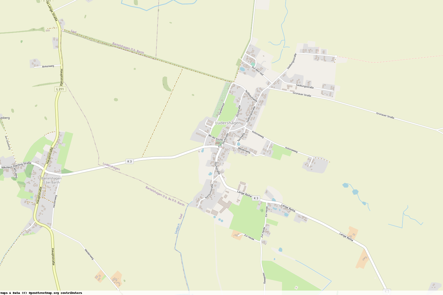 Ist gerade Stromausfall in Mecklenburg-Vorpommern - Vorpommern-Rügen - Lüdershagen?
