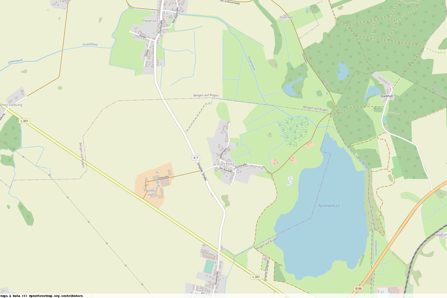 Ist gerade Stromausfall in Mecklenburg-Vorpommern - Vorpommern-Rügen - Parchtitz?