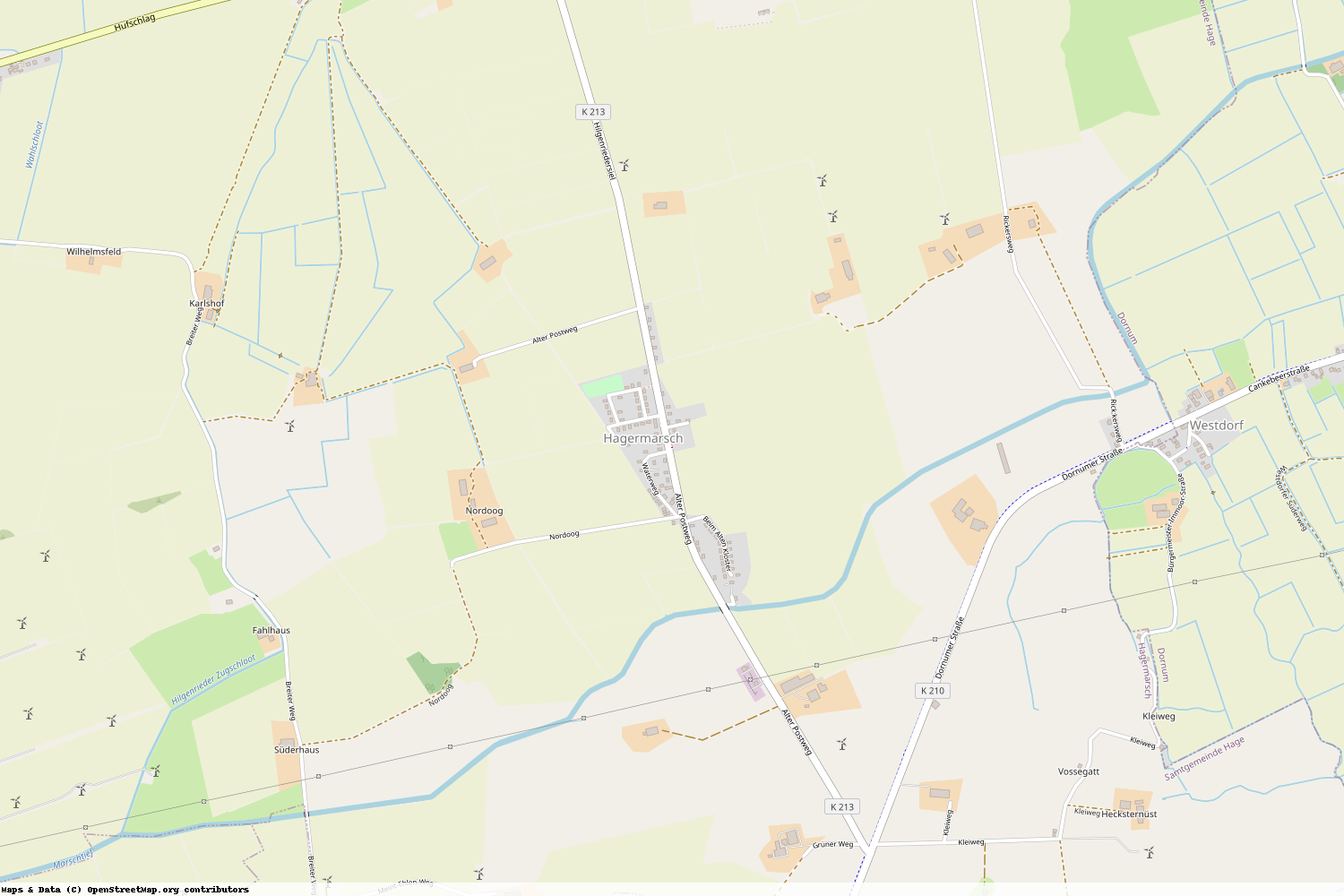 Ist gerade Stromausfall in Niedersachsen - Aurich - Hagermarsch?