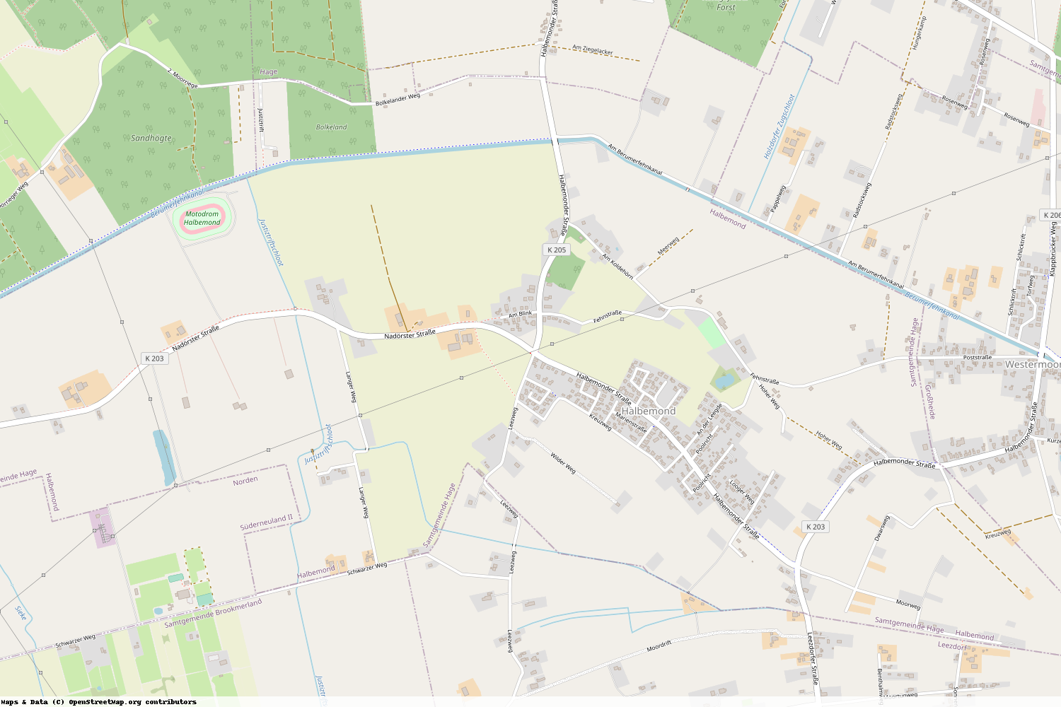 Ist gerade Stromausfall in Niedersachsen - Aurich - Halbemond?