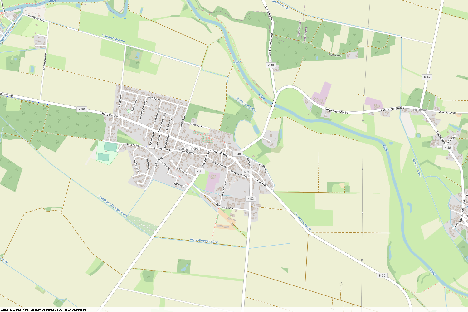 Ist gerade Stromausfall in Niedersachsen - Celle - Langlingen?