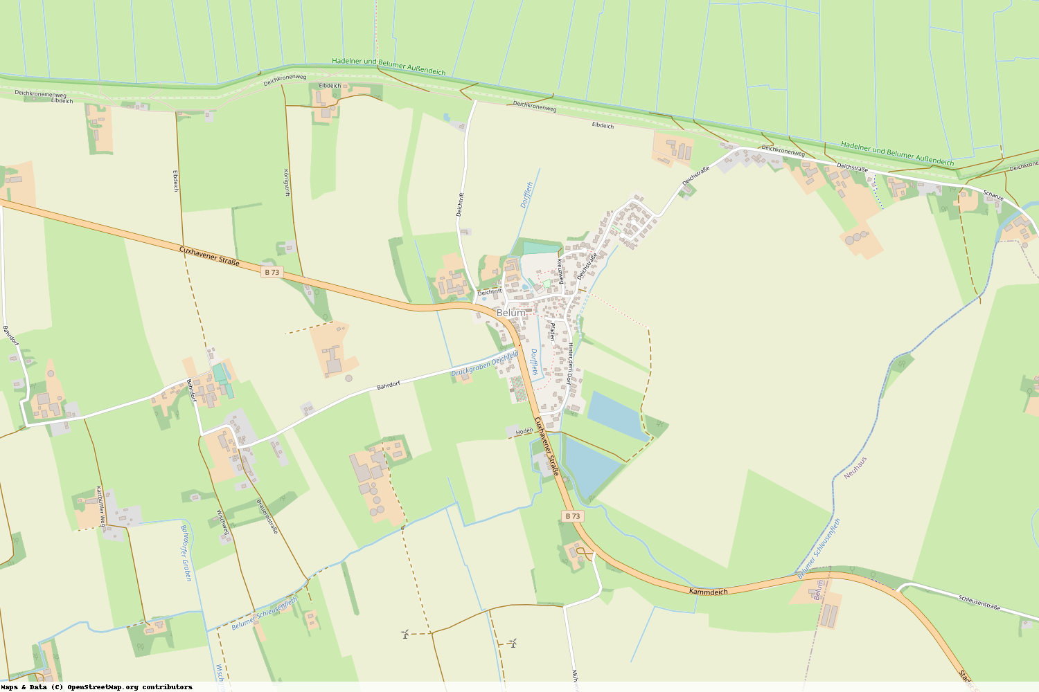 Ist gerade Stromausfall in Niedersachsen - Cuxhaven - Belum?
