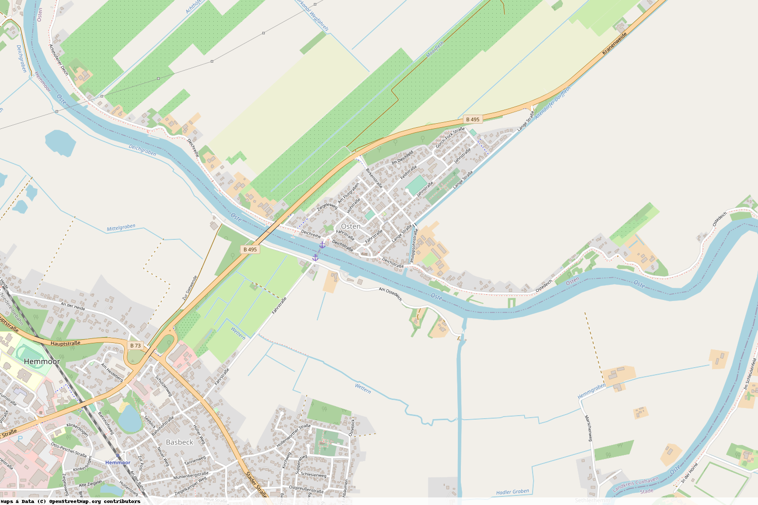 Ist gerade Stromausfall in Niedersachsen - Cuxhaven - Osten?