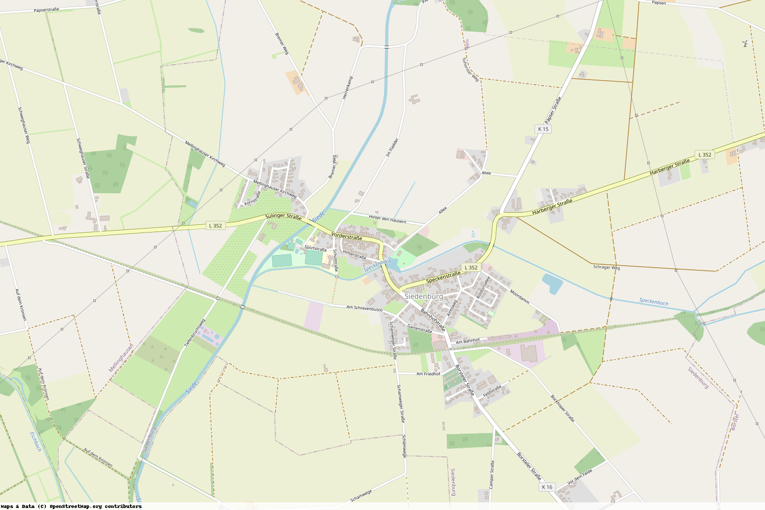 Ist gerade Stromausfall in Niedersachsen - Diepholz - Siedenburg?