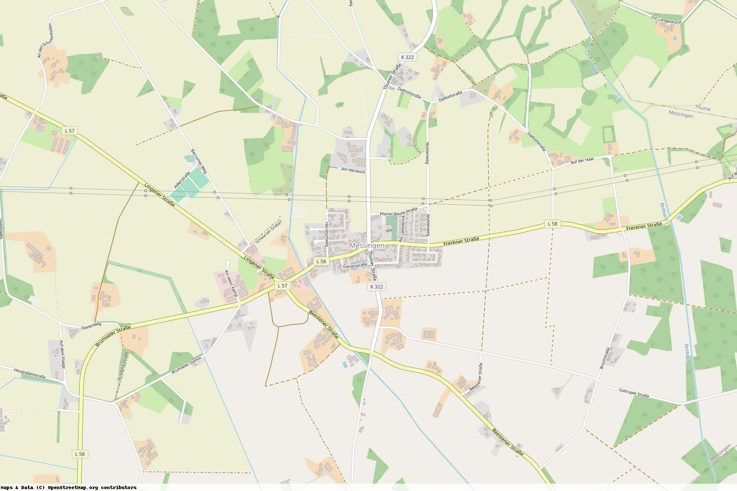 Ist gerade Stromausfall in Niedersachsen - Emsland - Messingen?