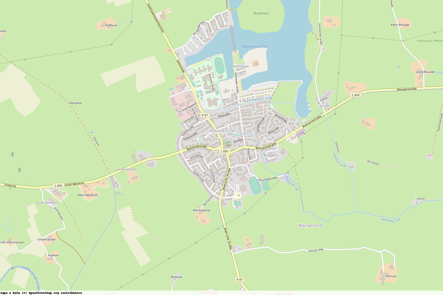 Ist gerade Stromausfall in Niedersachsen - Friesland - Wangerland?