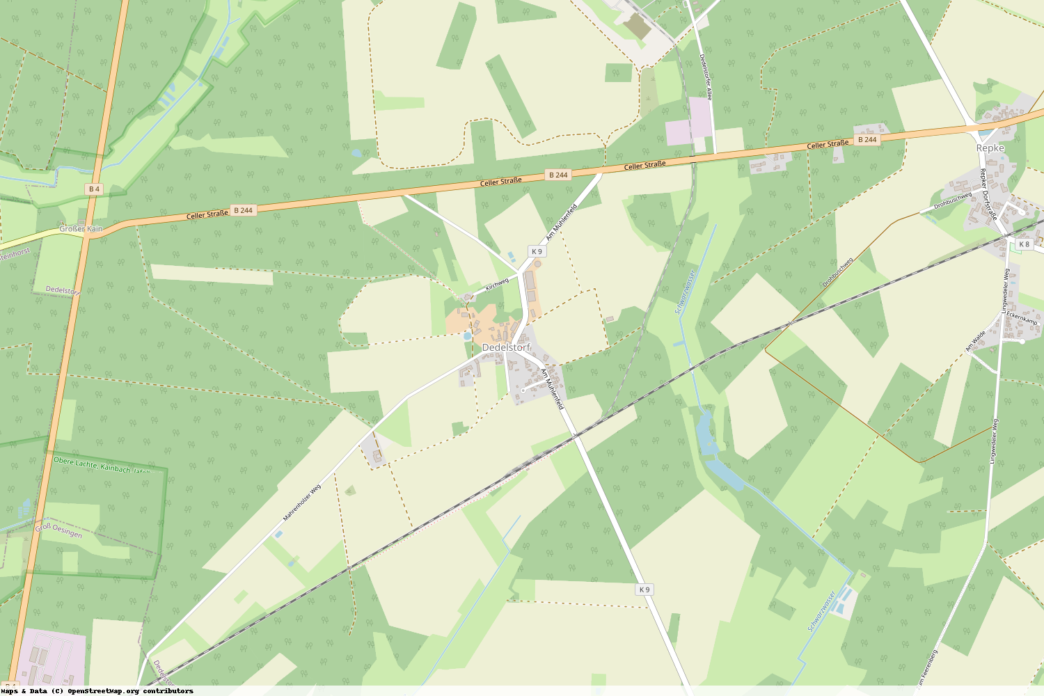 Ist gerade Stromausfall in Niedersachsen - Gifhorn - Dedelstorf?