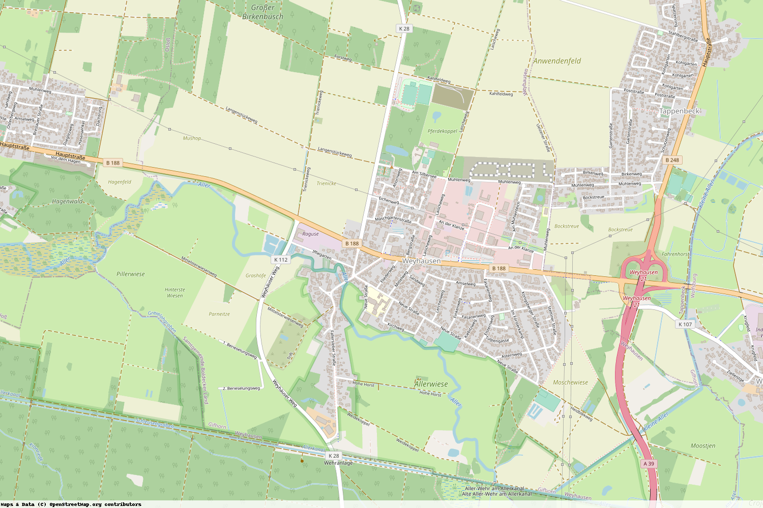 Ist gerade Stromausfall in Niedersachsen - Gifhorn - Weyhausen?