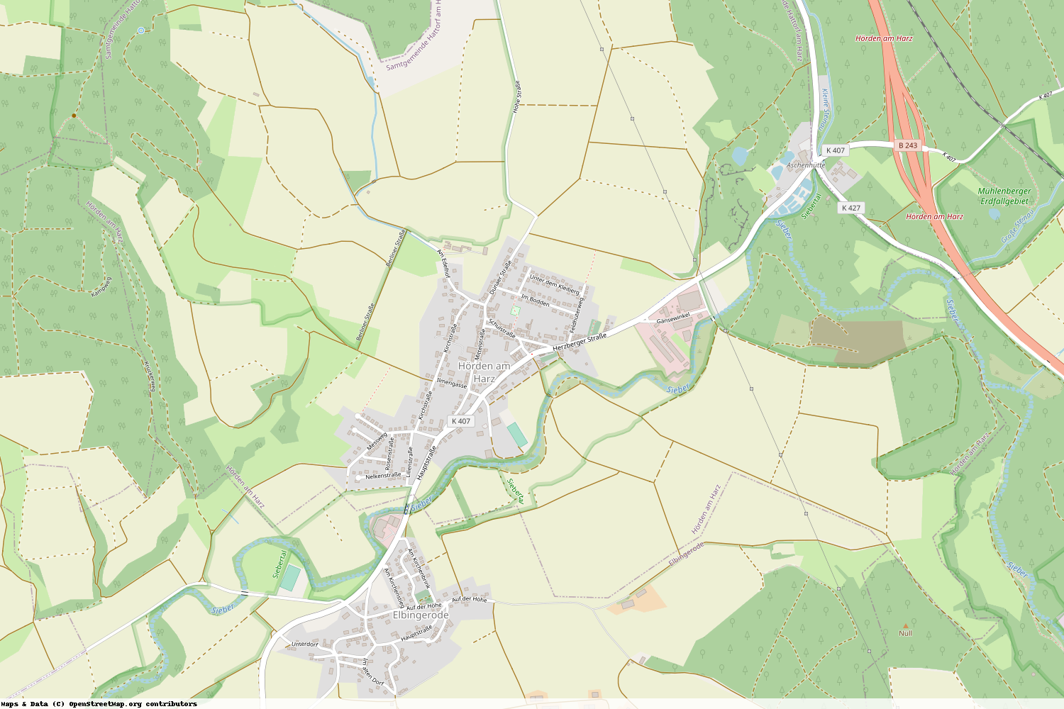 Ist gerade Stromausfall in Niedersachsen - Göttingen - Hörden am Harz?