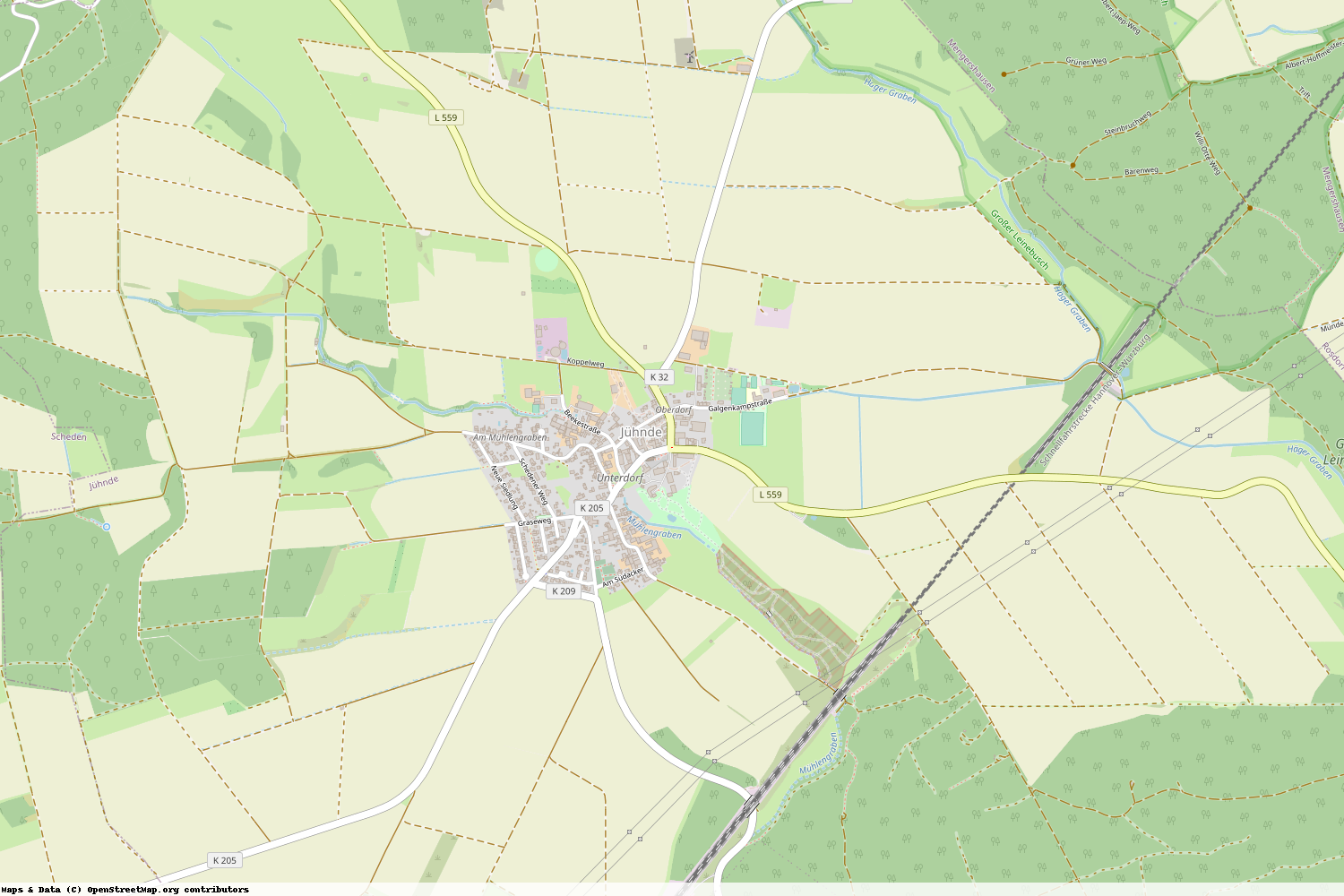 Ist gerade Stromausfall in Niedersachsen - Göttingen - Jühnde?