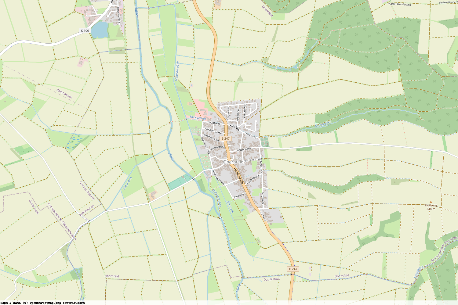 Ist gerade Stromausfall in Niedersachsen - Göttingen - Obernfeld?