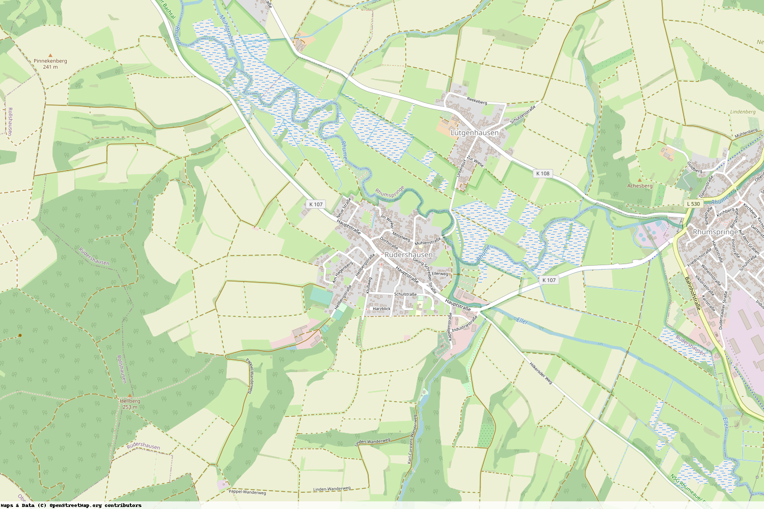 Ist gerade Stromausfall in Niedersachsen - Göttingen - Rüdershausen?