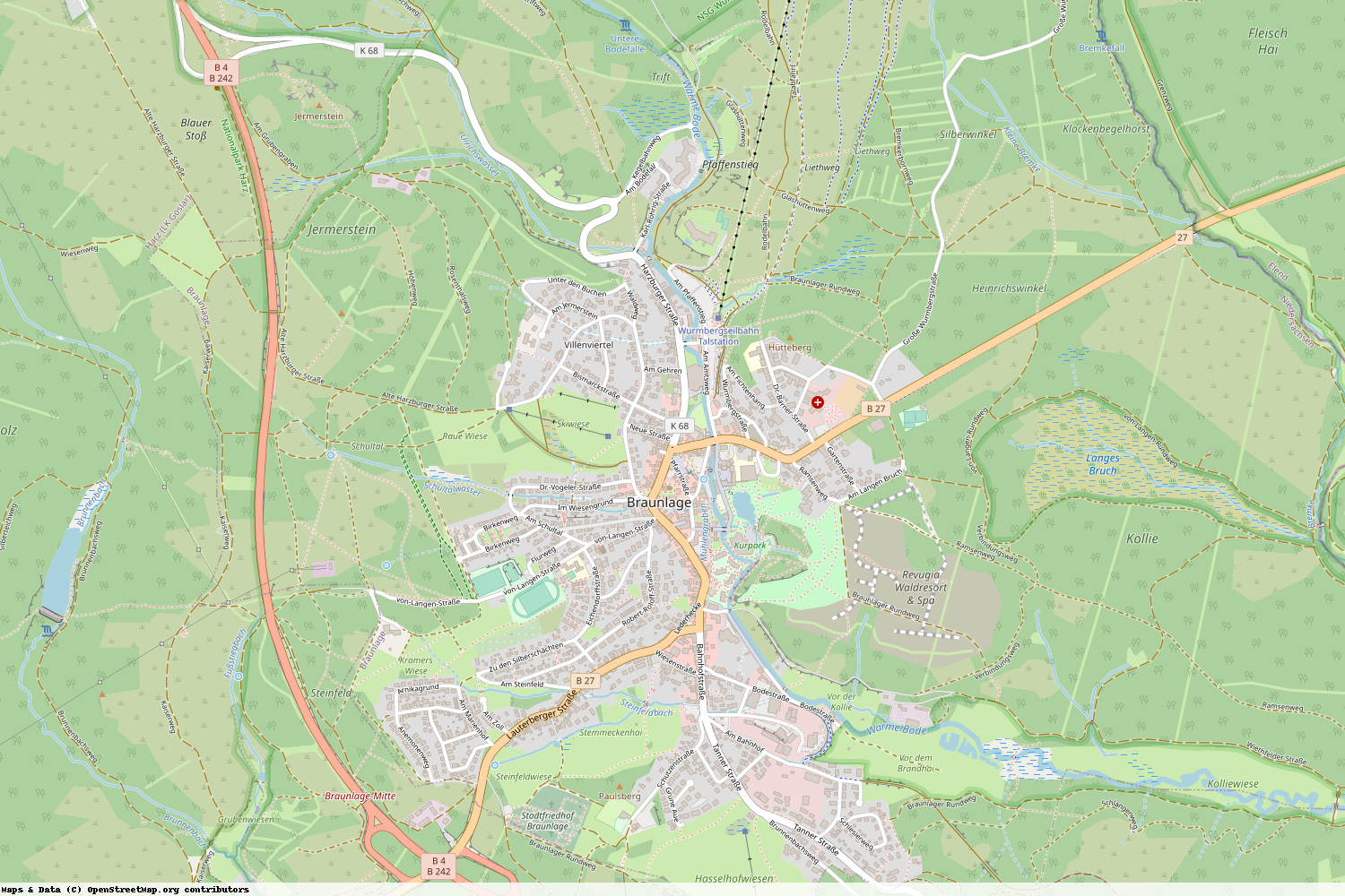 Ist gerade Stromausfall in Niedersachsen - Goslar - Braunlage?
