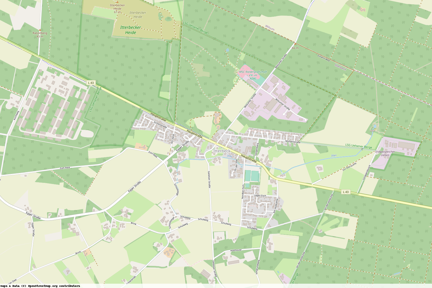 Ist gerade Stromausfall in Niedersachsen - Grafschaft Bentheim - Itterbeck?
