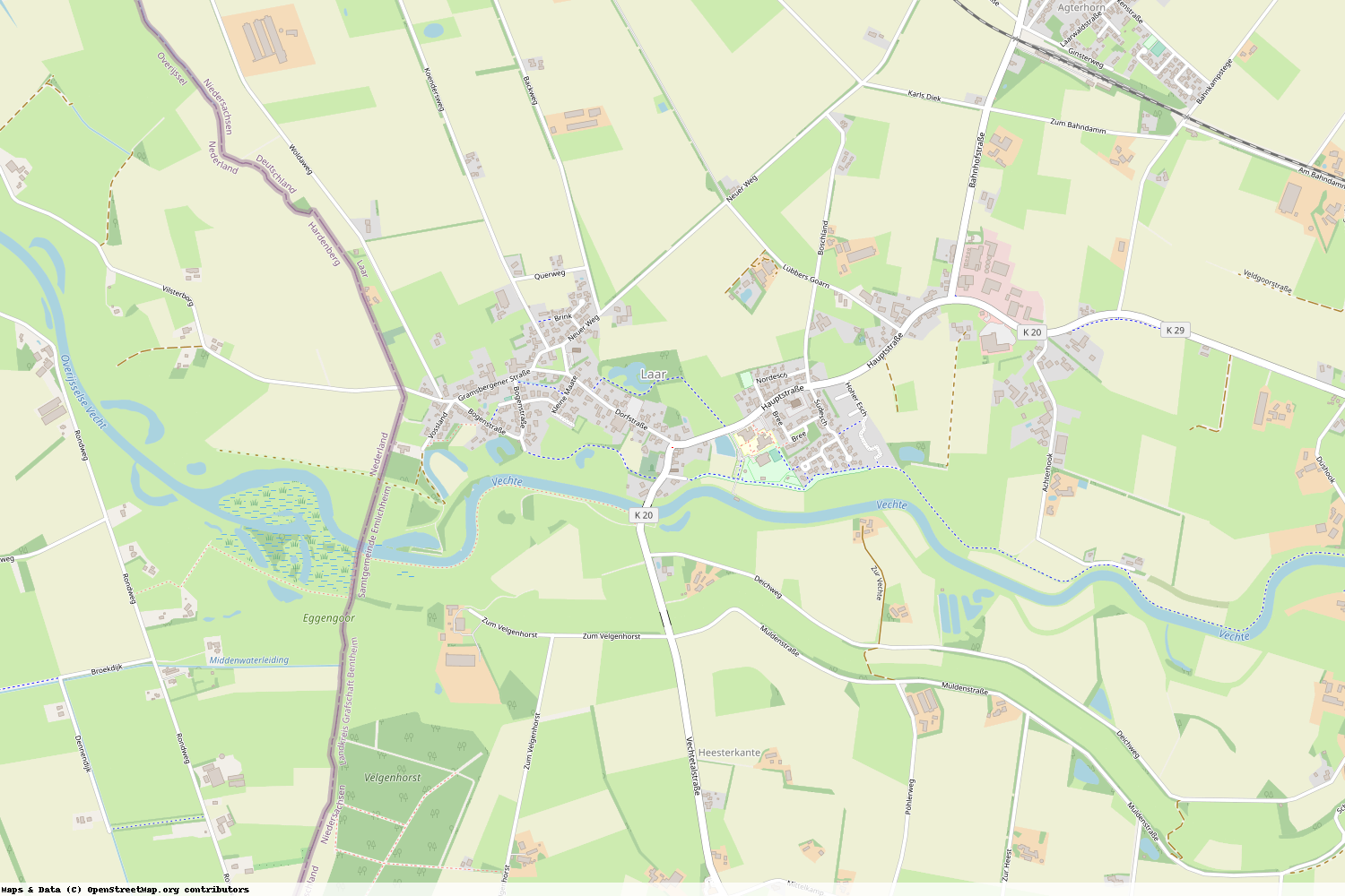 Ist gerade Stromausfall in Niedersachsen - Grafschaft Bentheim - Laar?