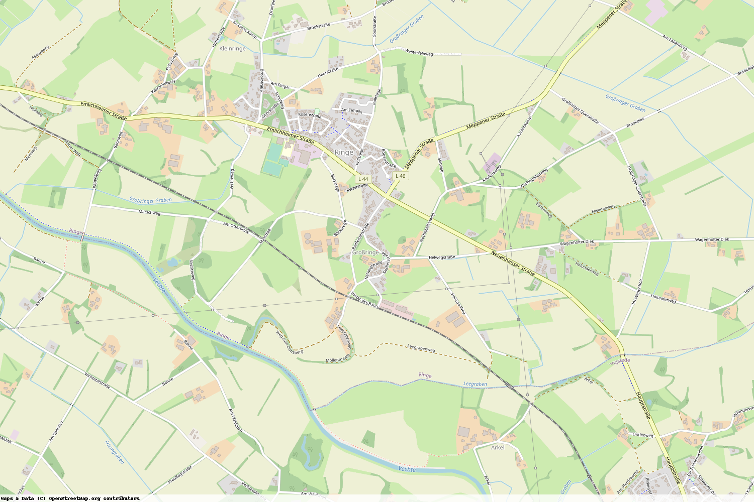 Ist gerade Stromausfall in Niedersachsen - Grafschaft Bentheim - Ringe?