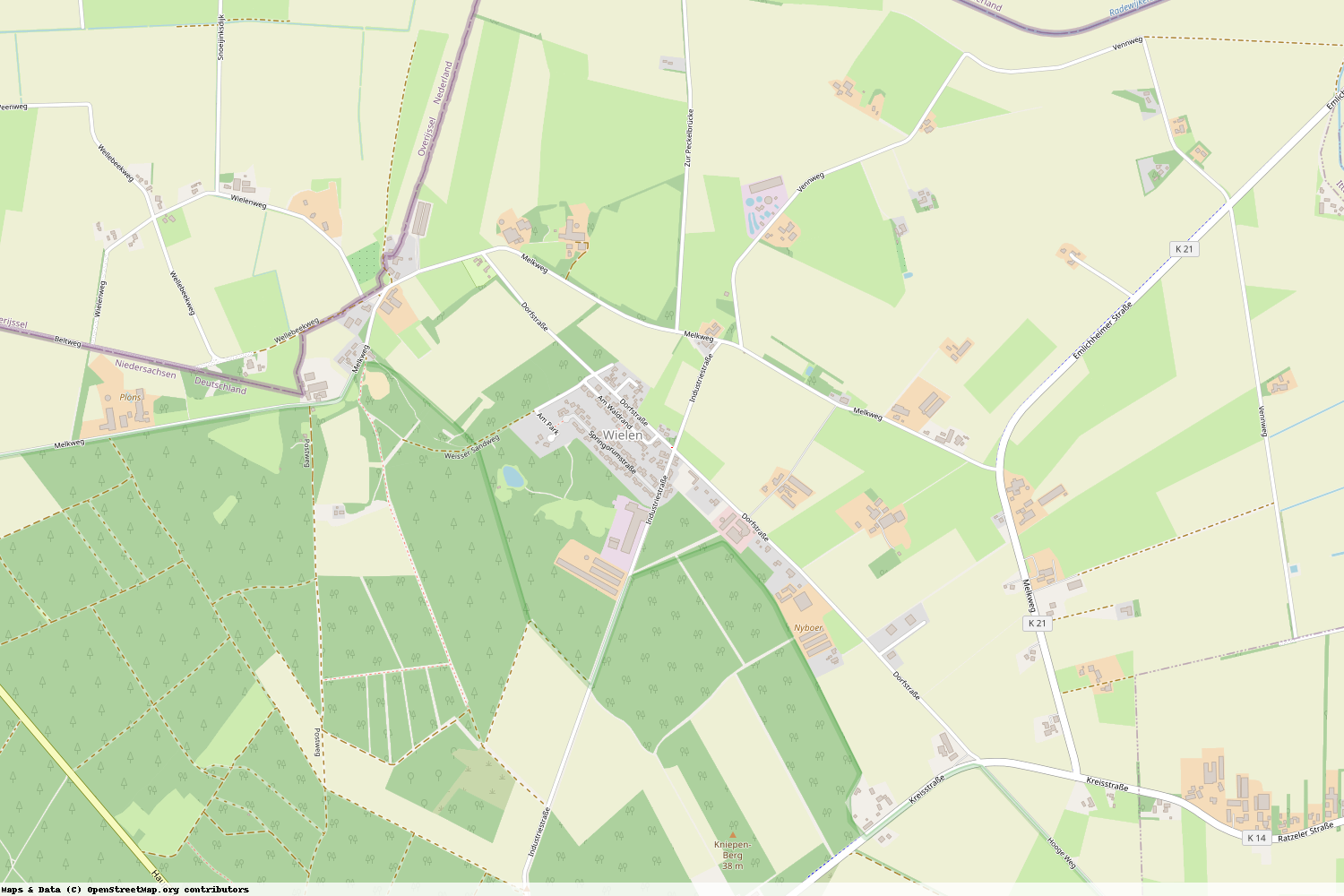 Ist gerade Stromausfall in Niedersachsen - Grafschaft Bentheim - Wielen?