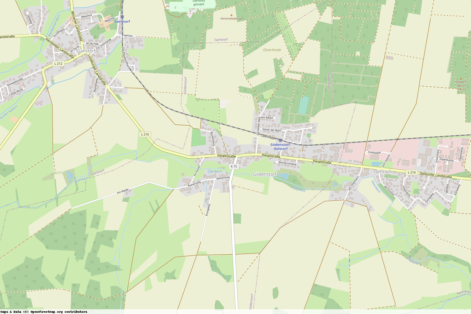 Ist gerade Stromausfall in Niedersachsen - Harburg - Gödenstorf?