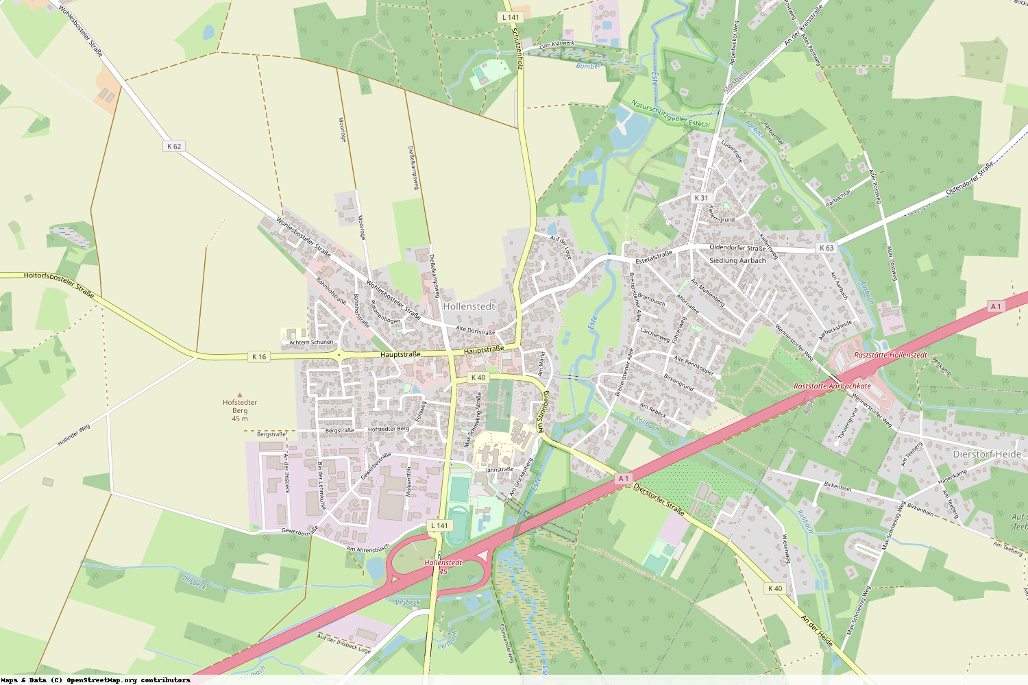 Ist gerade Stromausfall in Niedersachsen - Harburg - Hollenstedt?