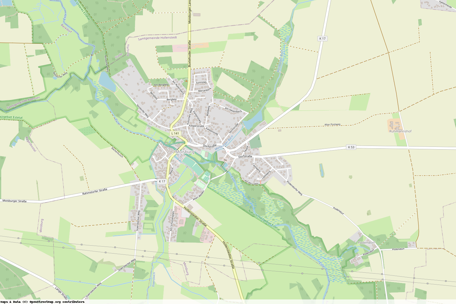 Ist gerade Stromausfall in Niedersachsen - Harburg - Moisburg?