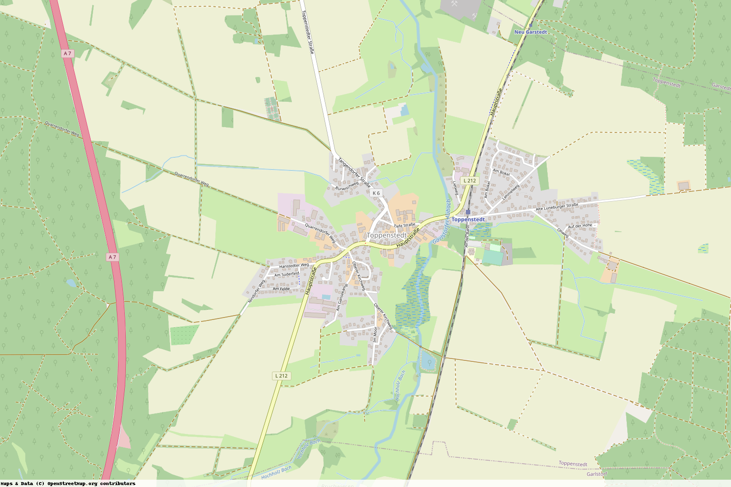 Ist gerade Stromausfall in Niedersachsen - Harburg - Toppenstedt?