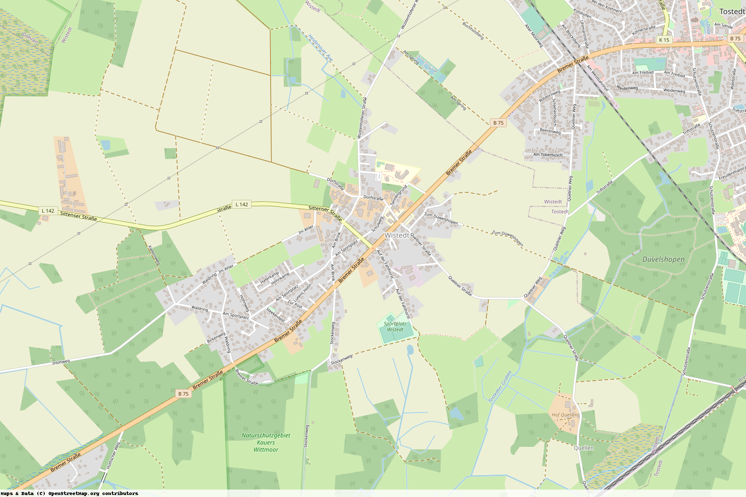 Ist gerade Stromausfall in Niedersachsen - Harburg - Wistedt?