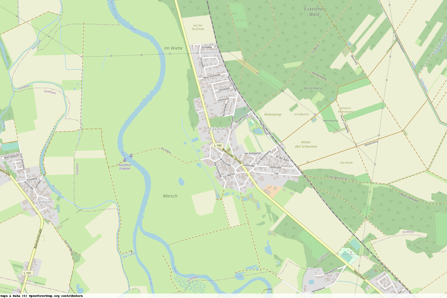 Ist gerade Stromausfall in Niedersachsen - Heidekreis - Eickeloh?